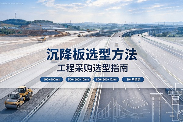 乐东沉降板选择方法