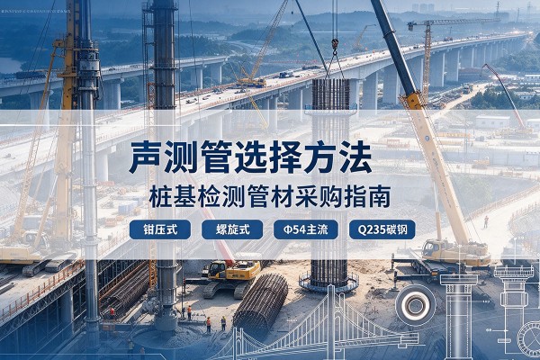 乐东声测管选型标准