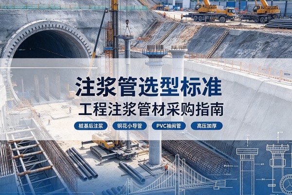 乐东注浆管选型标准