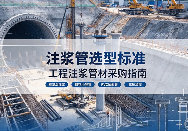 乐东注浆管选型标准
